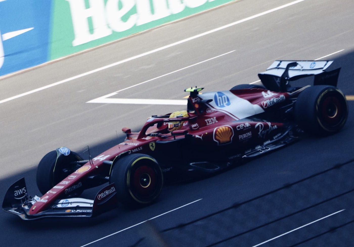 A Ferrari Formula 1 car on track — illustrative archive photograph